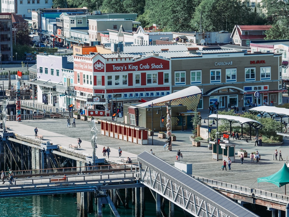 Aerial view of Juneau, Alaska, where HB144 was filed